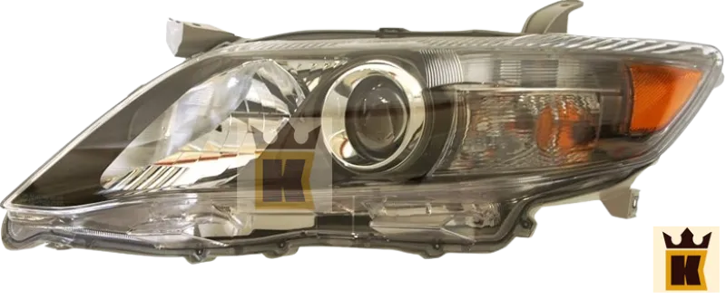 Toyota Camry Head Lamp USA Black Right Side / RH 2010-2011