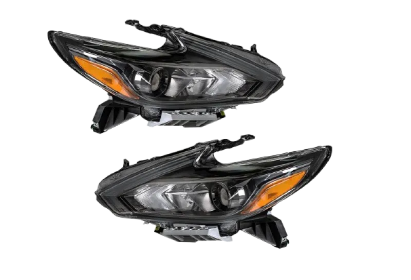Nissan Altima 2016-2018 Head Lamp Halogen Black Sport