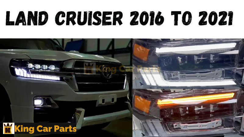 Toyota Land Cruiser 2016-2021 Head Lamp LED New Modified Shape