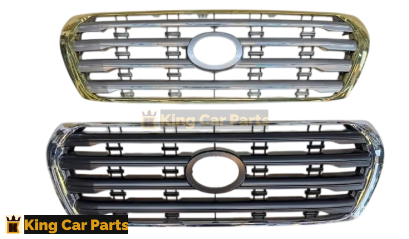 Toyota Land Cruiser 2008-2011 Grille Crome / Gold Silver